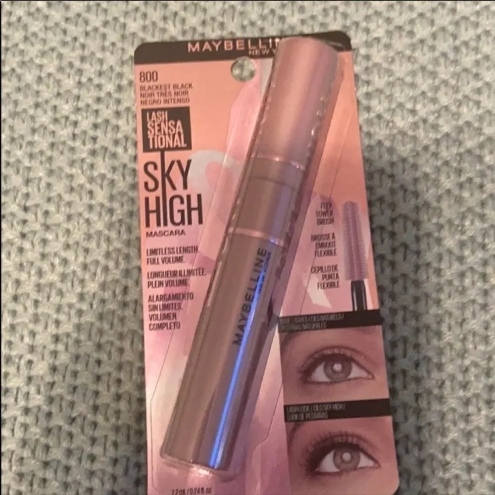Maybelline truest black sky high black mascara NWT